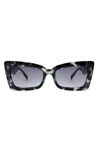 Retro Cateye Plastic Frame Sunglasses - Weekend Shade Sunglasses