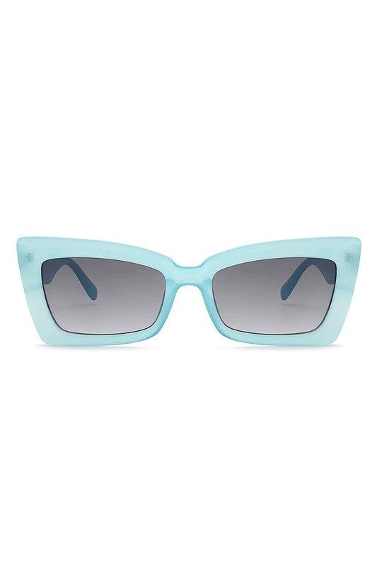 Retro Cateye Plastic Frame Sunglasses - Weekend Shade Sunglasses