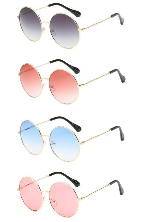 Classic Circle Round Sunglasses - Weekend Shade Sunglasses