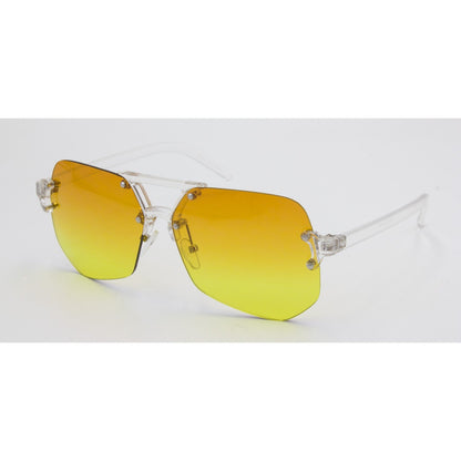 "Glam Girl" Rimless Sunglasses - Weekend Shade Sunglasses