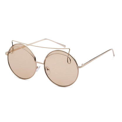 "Valerie" Metal Round Sunglasses - Weekend Shade Sunglasses